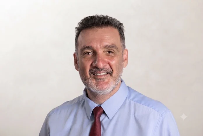 Portrait of Kyriakos Kotsoglou, Vice-Governor for Tourism and E-Governance for the Region of Crete.