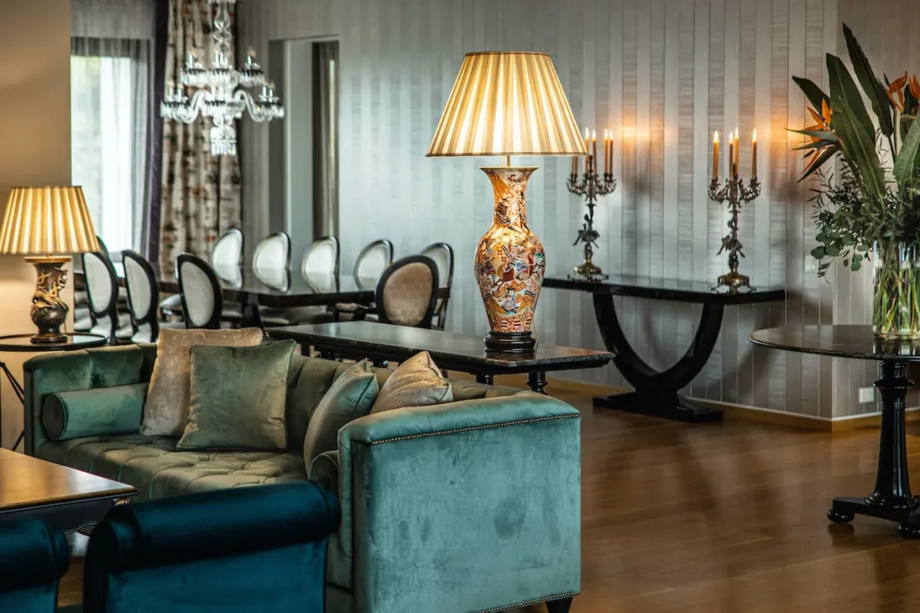 Elegantly finished living space in Kifissia, Athens.