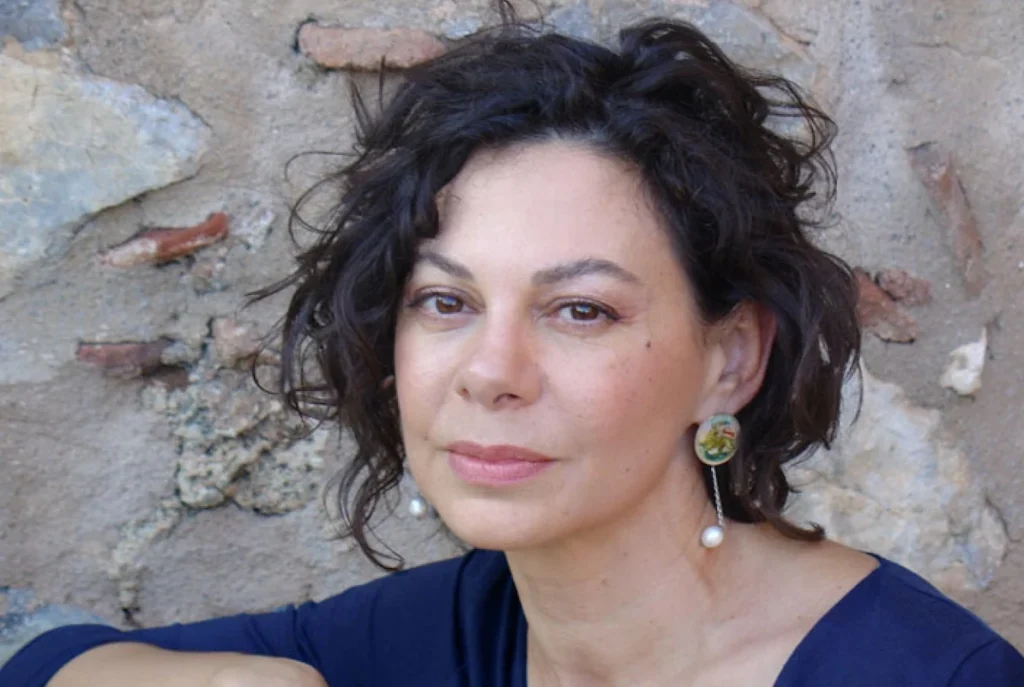 A professional portrait of Athens-based architect Katerina Valsamaki.