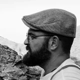 Portrait of Markos Palamaris Educator and Guide in Tinos Greece