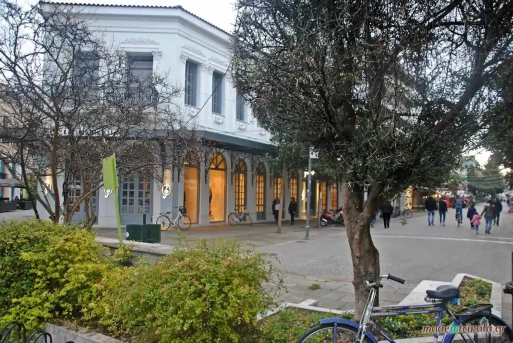 Asklipiou Street a spring day.